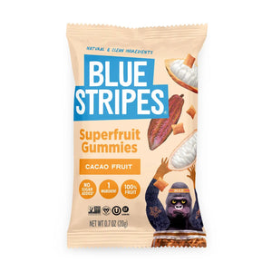 Blue Stripes Superfruit Gummies Cacao - BKLYN Larder