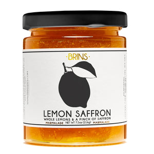 BRINS Large Jam Lemon Saffron - BKLYN Larder