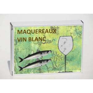 Captaine Nat' Tinned Seafood Maquerueaux Vin Blanc - BKLYN Larder