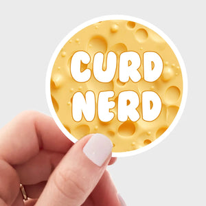 Cheese Stickers! Curd Nerd Circle - BKLYN Larder