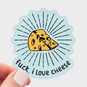 Cheese Stickers! Fuck I Love Cheese - BKLYN Larder