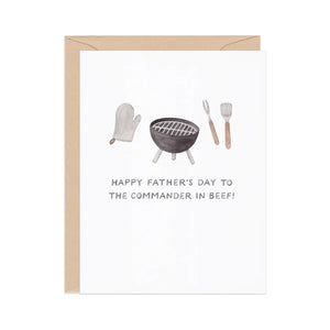 Cheesy Greeting Cards Commander in Beef - Father's Day - BKLYN Larder