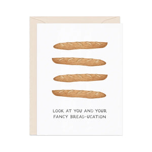 Cheesy Greeting Cards Fancy Breaducation - BKLYN Larder