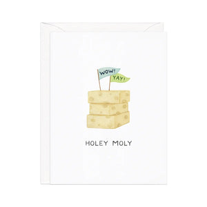 Cheesy Greeting Cards Holy Moly - BKLYN Larder