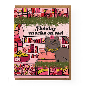 Cheesy Holiday Greeting Cards Bodega Cat Holiday Card - BKLYN Larder