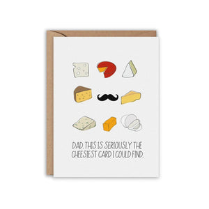 Cheesy Mother's Day and Father's Day Greeting Cards Cheesy Father's Day - BKLYN Larder