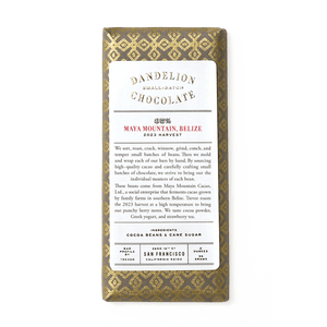 Dandelion Chocolate Maya Mountain Belize 85% - BKLYN Larder