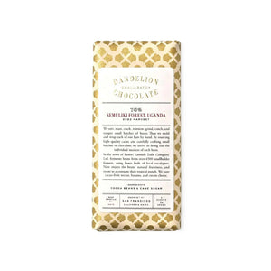 Dandelion Chocolate Semuliki Forest Uganda 70% - BKLYN Larder