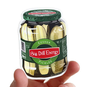 Drawn Goods Stickers and Magnets Big Dill Energy Sticker - BKLYN Larder
