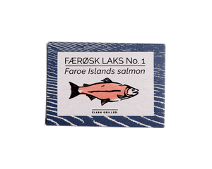 Fangst Tinned Seafood Fangst Færøsk Laks No. 1 Faroe Islands Salmon Flash Grilled - BKLYN Larder