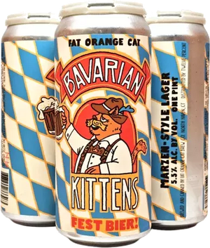 Fat Orange Cat Beers Bavarian Kittens - Lager - BKLYN Larder