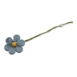 Felt Flowers Simple Blue Flower - BKLYN Larder