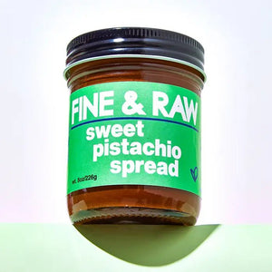 Fine & Raw Chocolate Hazelnut Butter Spread Sweet Pistachio - BKLYN Larder