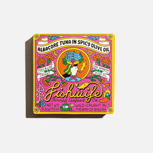 Fishwife Tinned Fish Albacore Tuna in Spicy Olive Oil - BKLYN Larder