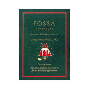 Fossa Holiday Chocolate Christmas Fruit Cake - BKLYN Larder