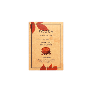 Fossa Holiday Chocolate Hokkaido Pumpkin Pie White 36% - BKLYN Larder