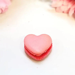 Heart Shaped Macarons Pink Strawberry - BKLYN Larder
