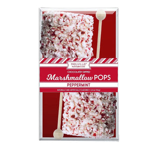 Holiday Pops Giant Marshmallow Peppermint Pop - BKLYN Larder