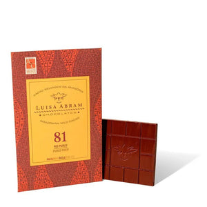 Luisa Abram Chocolate Bars Rio Purus Wild Cacao 81% - BKLYN Larder