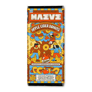 Maeve Chocolate Apple Cider Donuts Truffle Bar - BKLYN Larder