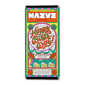 Maeve Chocolate Happy Birthday Truffle Bar - BKLYN Larder