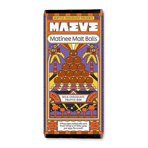 Maeve Chocolate Matinee Malt Balls Truffle Bar - BKLYN Larder