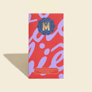 Marou Large Chocolate Bars So Co La Edition Coffee Milk Chocolate and Bac Lieu Sea Salt 44% - BKLYN Larder