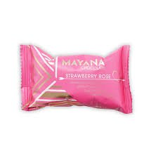 Mayana Holiday Chocolate Bars Strawberry Rose - BKLYN Larder