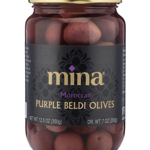 Mina Olives Purple Beldi Olives - BKLYN Larder