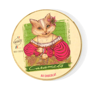 Mon Pari Gourmand Boxed Caramels Chocolate Feline - BKLYN Larder