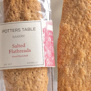 Potter's Table Flatbreads Salted Olive Oil - BKLYN Larder