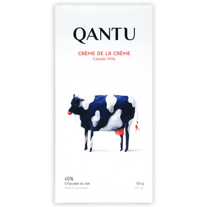 Qantu Chocolate Creme de la Creme Classic Milk 45% - BKLYN Larder