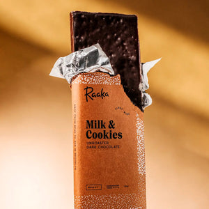 Raaka Chocolate Limited Edition - Milk & Cookies - BKLYN Larder