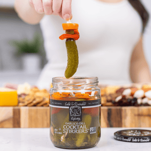 Sable & Rosenfeld Tipsy Cocktail Stirrers Sweet & Spicy Baby Carrots - BKLYN Larder
