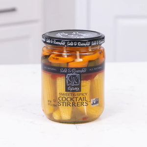 Sable & Rosenfeld Tipsy Cocktail Stirrers Sweet & Spicy Baby Carrots - BKLYN Larder
