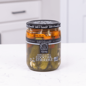 Sable & Rosenfeld Tipsy Cocktail Stirrers Sweet & Spicy Baby Carrots - BKLYN Larder