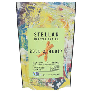 Stellar Pretzels Bold and Herby 12oz - BKLYN Larder