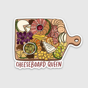 Stickers! - Charcuterie and other Foods Cheeseboard Queen - BKLYN Larder