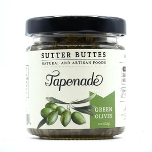 Sutter Buttes Spreads California Green Olive Tapenade 4oz. - BKLYN Larder