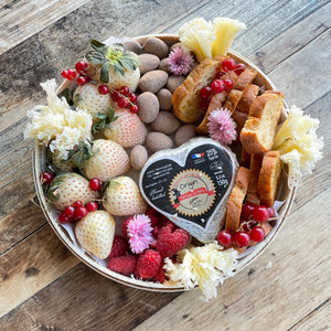 Valentine's Day Cheese Platter | Catering Cheese Plate for Two - BKLYN Larder