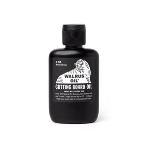 Walrus Cutting Board Oil 2 oz. - BKLYN Larder