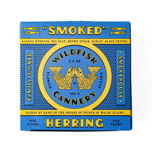 Wildfish Cannery Tinned Fish Smoked Herring - BKLYN Larder