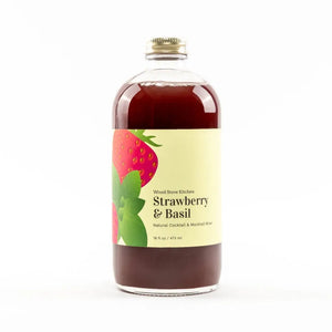 Wood Stove Kitchen Cocktail Mixers Strawberry Basil - BKLYN Larder