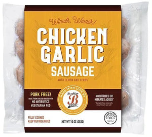 Brooklyn Cured Sausages - Get the Buns for Free! Chicken Garlic - BKLYN Larder