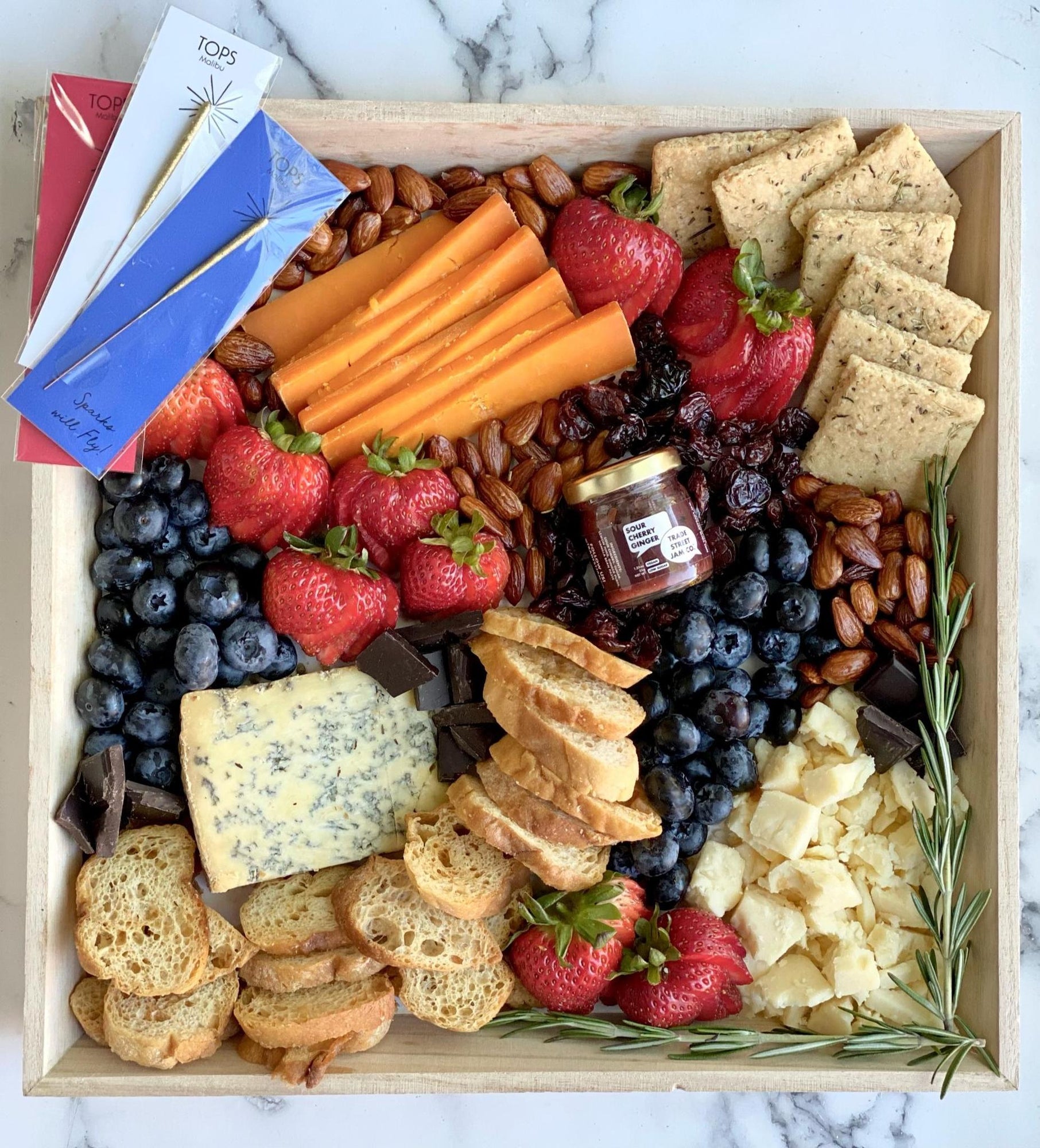 Fourth of July Cheese Platter | Catering Cheese Platter - BKLYN Larder