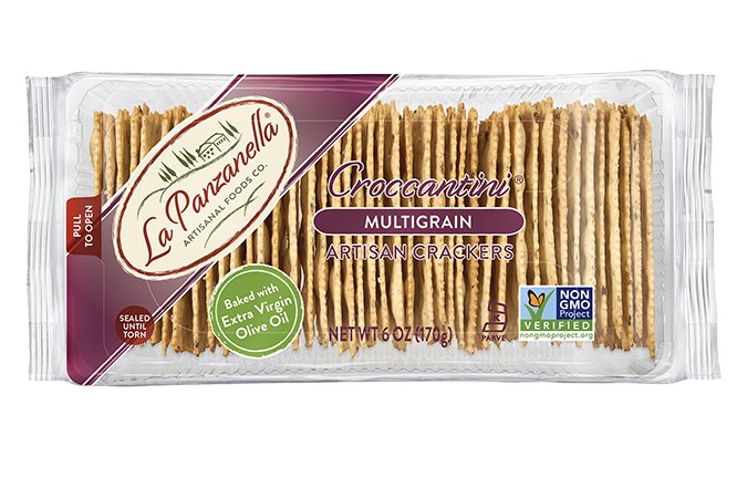 La Panzanella Croccantini Crackers Multigrain - BKLYN Larder