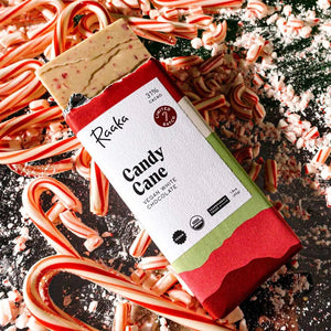 Raaka Holiday Chocolate Bars Candy Cane - BKLYN Larder