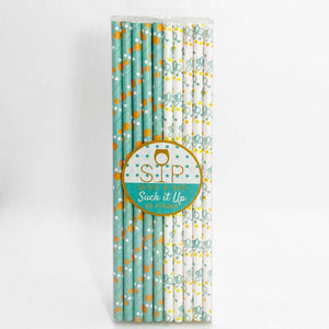 Suck it Up Straws Bees - BKLYN Larder