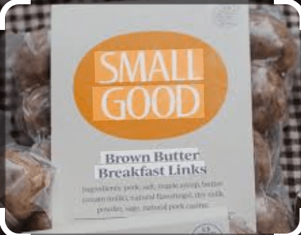 A Small Good Brown Butter Breakfast Sausage - BKLYN Larder