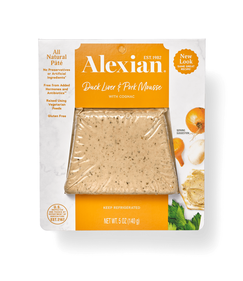 Alexian Pâtés Duck and Pork Cognac Mousse - BKLYN Larder